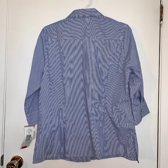 Alia striped buttonup blouse - Picture 3 of 3